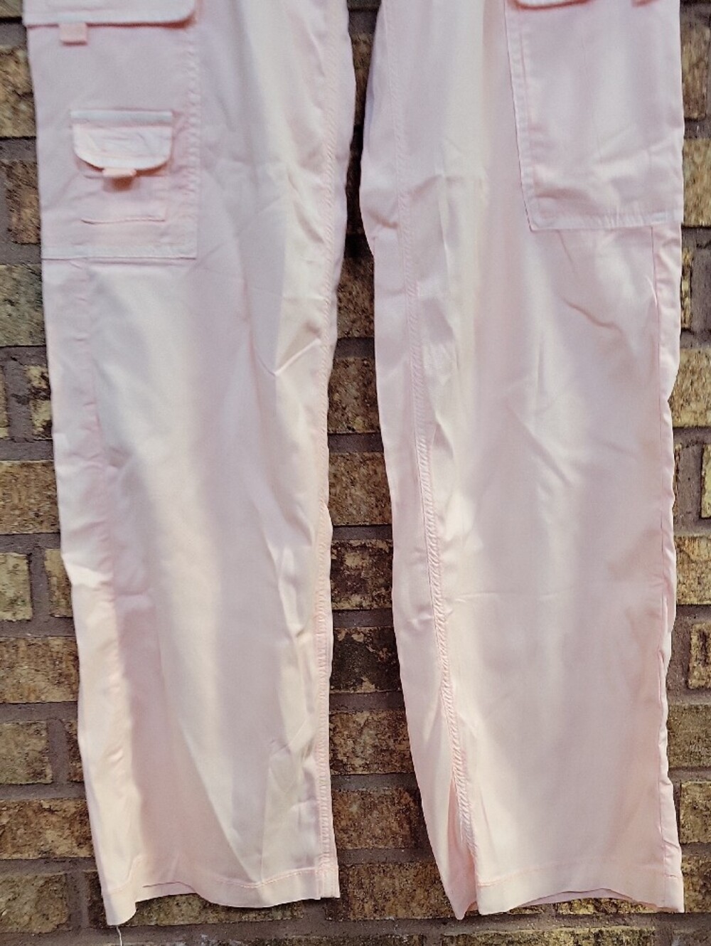 American Eagle Super High Rise Baggy Wide Leg Cargo Lyocell Stretch Size 24 - Picture 5 of 12